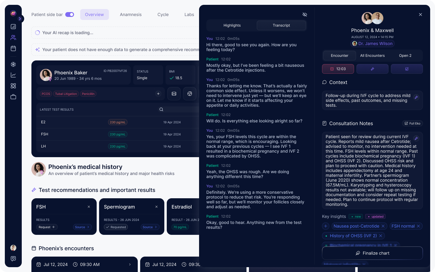 Louise encounters screen